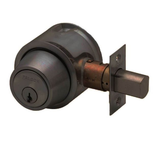 Falcon Falcon D231P613 D200 Series Double Cylinder Deadbolt C Keyway 30253 Latch 10094 Strike Oil Rubbed D231P613 - main